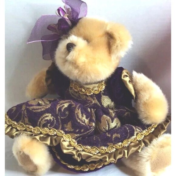 Dan Dee Musical Teddy Bear Collectors Choice Moving Head Plush 10.5" Victorian - Picture 1 of 9